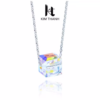 Dây chuyền titan sáng bóng, bền màu, thiết kế tối giản – phụ kiện thời trang cao cấp Trang sức sỉ Kim Thanh.