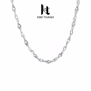 dây chuyền xi bạch kim - trang sức sỉ Kim Thanh