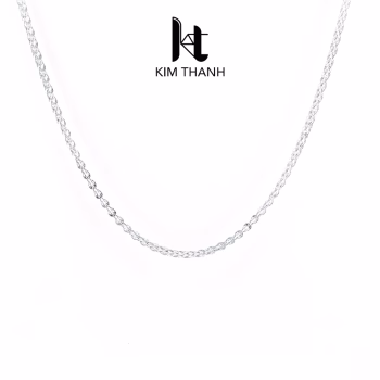 dây chuyền xi bạch kim - trang sức sỉ Kim Thanh