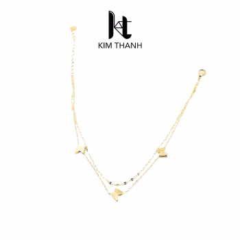 Lắc chân titan cao cấp, không gỉ sét, không phai màu, bền đẹp theo thời gian – Trang Sức Sỉ Kim Thanh.