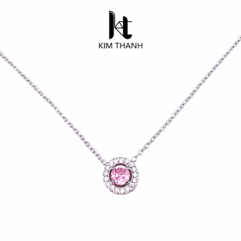 Dây chuyền titan mặt đá - trang sức sỉ Kim Thanh