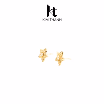 Bông tai nữ mạ vàng - Trang sức sỉ Kim Thanh