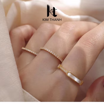 Nhẫn titan không gỉ - trang sức sỉ Kim Thanh