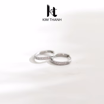 Bông tai titan không gỉ - trang sức sỉ Kim Thanh