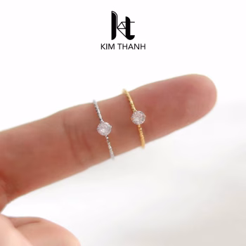 Nhẫn titan không gỉ - trang sức sỉ Kim Thanh