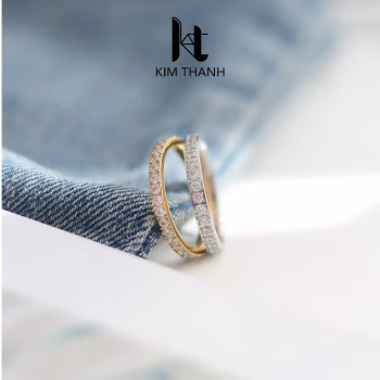 Nhẫn titan không gỉ - trang sức sỉ Kim Thanh
