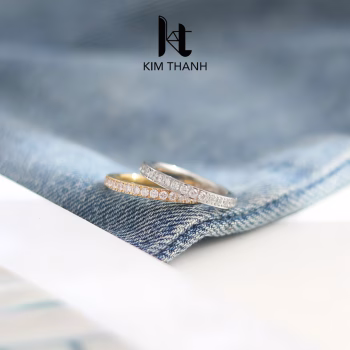 Nhẫn titan không gỉ - trang sức sỉ Kim Thanh
