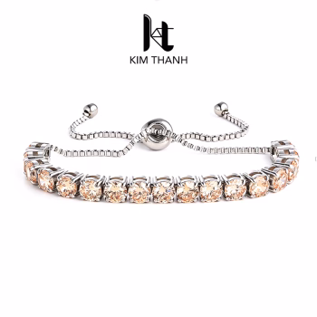 Lắc tay tennis thép không gỉ - Trang sức sỉ Kim Thanh